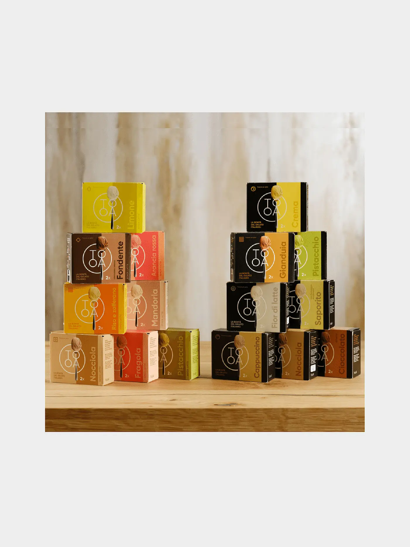 TOOA | Schokoladeneis 2 x 2 Stk. | 